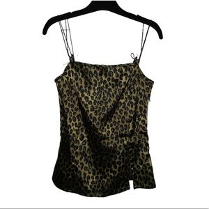 Avant Green Leopard Tank Top